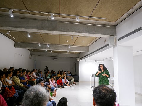 A scene from the play