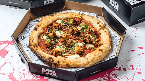 Pizza from the Pijja menu