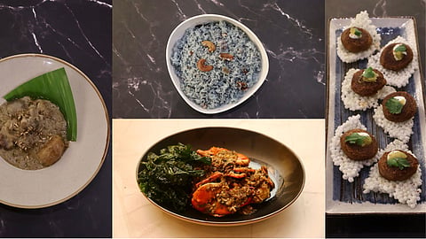 The array of mouthwatering delicacies at Usha