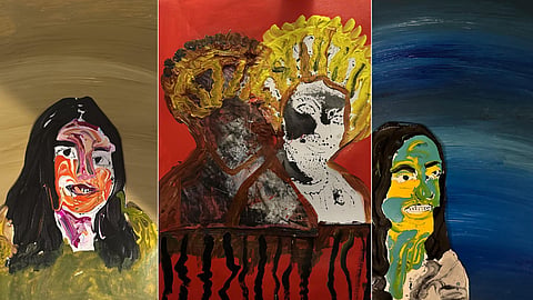 Khakha art by Viraj Khanna