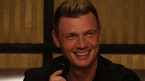 Backstreet Boys frontman Nick Carter at an event in Bengaluru