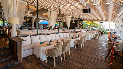 Interiors of the restaurant