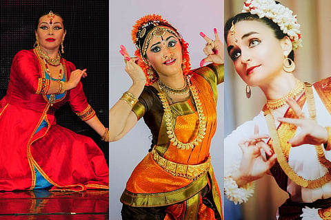 (L-R) Eleonora Petrova; Rajashree Holla; Elina Komarova