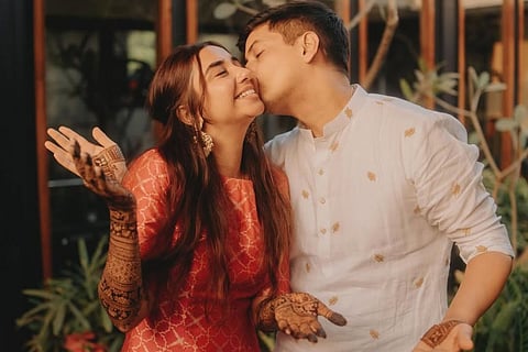 Prajakta Koli kickstarts wedding, drops dreamy pics from mehendi