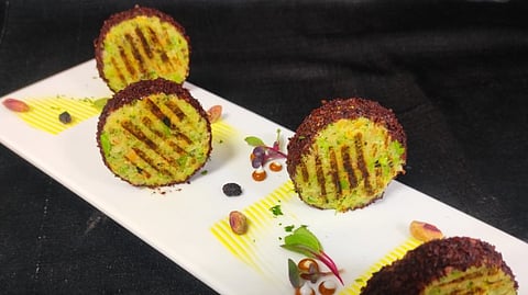 Level up your home cooking skills with this Mango and Green Peas kebab recipe