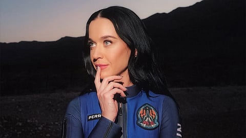 Katy Perry goes to space with an all-female Blue Origin crew; sings while floating in zero gravity