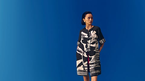 A look from Kaleidoscope, Satay Paul's new collection