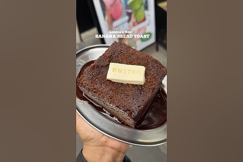 All you need to know about London’s banana bread toast and honey butter ice cream that’s going viral