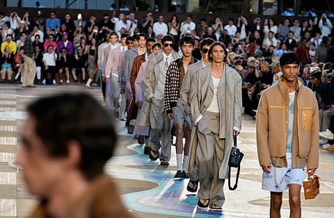 Pharrell Williams brings India and Beyoncé to Louis Vuitton’s Pompidou runway