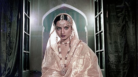 Rekha looked regal on screen as she played a courtesan in Muzaffar Ali's Umrao Jaan