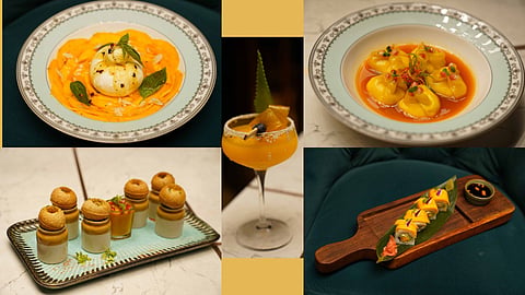 A glitzy tropical affair and a whole lot of mango drama at this Chowringhee hotspot