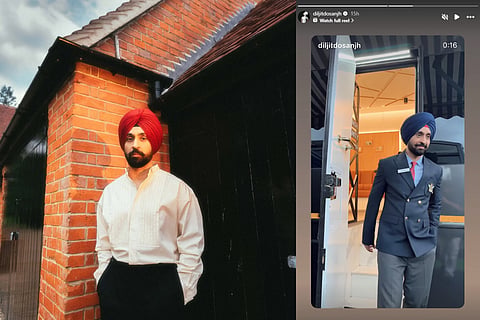 Diljit Dosanjh shares video from Border 2 set, dismissing controversies of his exit