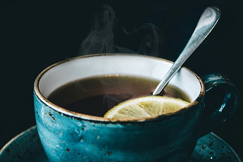What makes black tea a good morning drink?