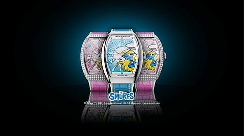 A look at Franck Muller Vanguard Smurfette