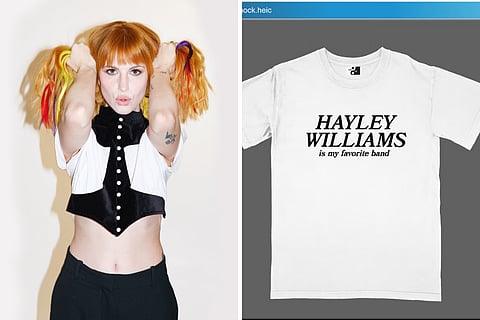 Paramore’s frontwoman shares secret music vault with fans