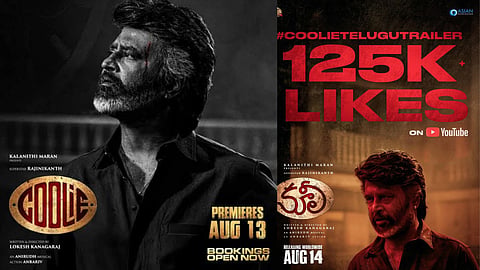 coolie movie ticket booking