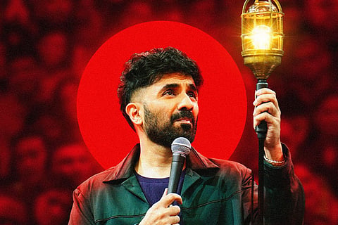 Vir Das’ speech features sharp COVID-19 quip
