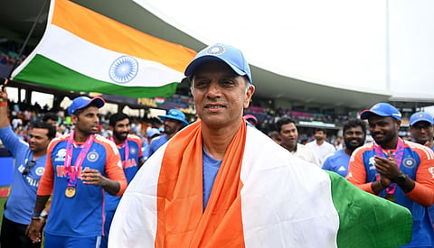Rahul Dravid discusses cricket in a recent podcast