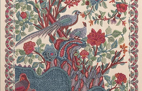 The Art of Embroidery exhibition is currently on display in New Delhi