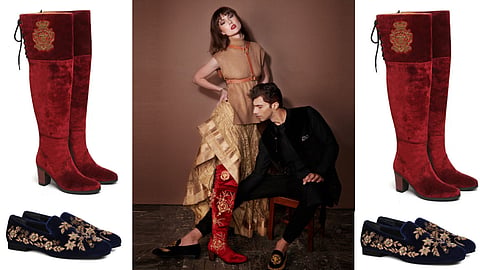 Brune & Bareskin’s Wedding Special Collection features statement pieces