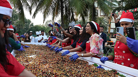 Mixing joy into season at Novotel Hyderabad