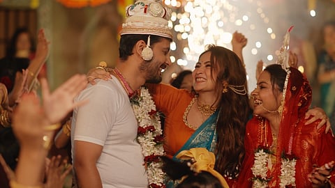 Have you heard Ankita Bhattacharyya's new wedding song Bor Elo?