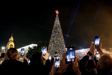 After years of grief, Bethlehem finds a glimmer of peace this Christmas with a big beautiful tree