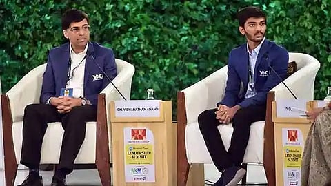 Dommaraju Gukesh on facing Viswanathan Anand