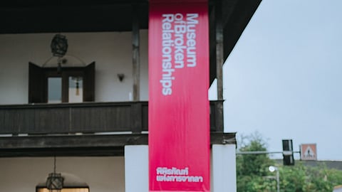 How does the Museum of Broken Relationships help heal you out of a heartbreak?