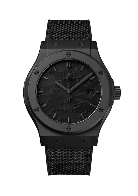 Classic fusion Yohji Yamamoto all-black