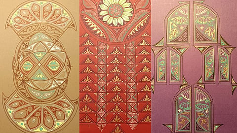 Ira Chaudhuri's latest artworks on display at Seagull Books Store