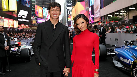 F1 driver Alex Albon and long-time girlfriend Lily Muni He are engaged!