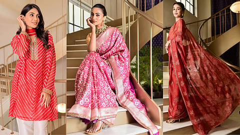Thehraav by Vidhi Singhania celebrates Kota Doria, Banarasi textiles, and artisanal craft