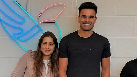 Former cricket stars grace Arjun Tendulkar's sangeet event