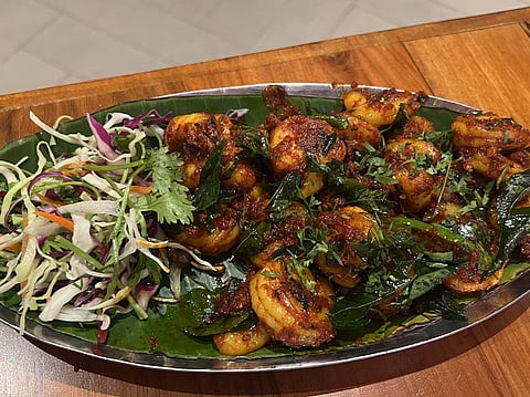 Telugu feasts have a new address with
delicious seafood and desserts at
this restaurant