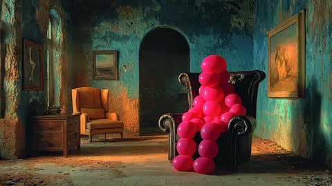 This Kolkata art exhibition stems from an original poem balancing reality with the digital