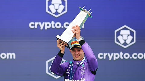 Andrea Kimi Antonelli is now leading the 2026 Drivers' Championship by 20 points