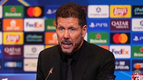 Diego Simeone is confident ahead of Atletico Madrid's UCL semi-final clash against Arsenal