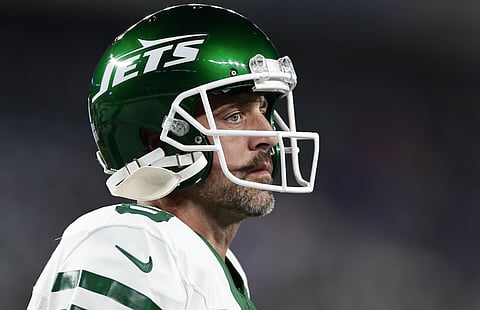 On September 11, 2023, during the Jets’ opening game of the season against Josh Allen and the Buffalo Bills, Aaron Rodgers suffered a torn left Achilles tendon