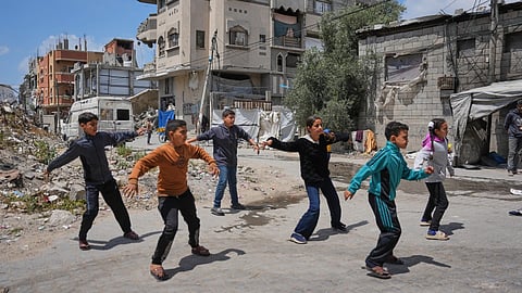 Amid rubble and recovery, Gaza’s children find solace through dance