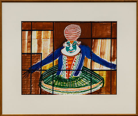 Even at their most playful, the works of Raj Rewal carry the underlying logic of architecture