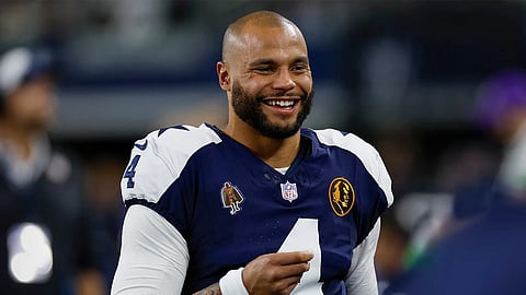 NFL star Dak Prescott spotted flirting with ex-fiancée’s bridesmaid