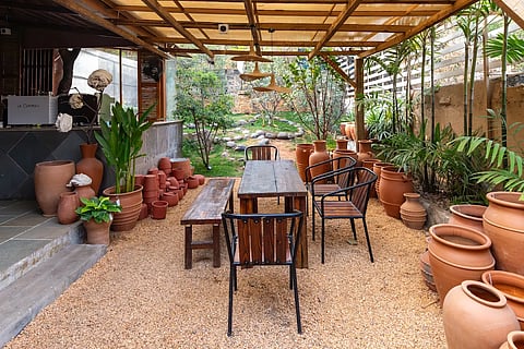 This greenery-filled café in Jubilee Hills is great for iced coffees and light bites