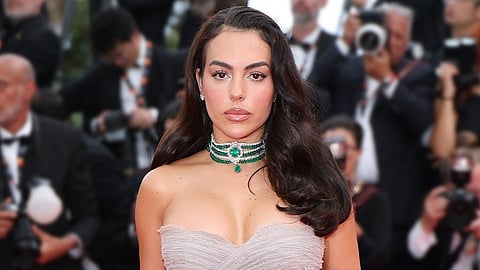 Georgina Rodriguez arrived at Cannes Film Festival 2026 in a vintage Georges Hobeika couture gown first seen in 2011