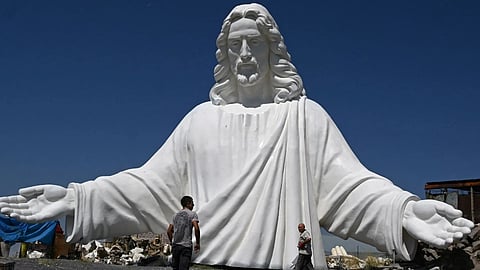 Armenia’s giant Jesus statue