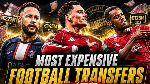 most expensive transfers in football history