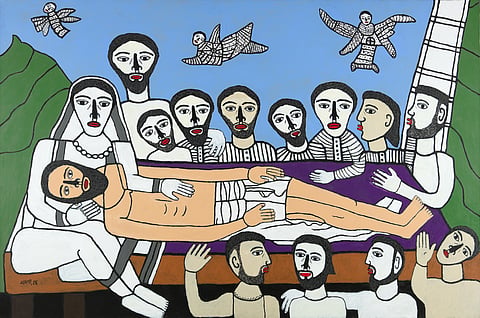 Madhvi Parekh’s ongoing exhibition in Kolkata