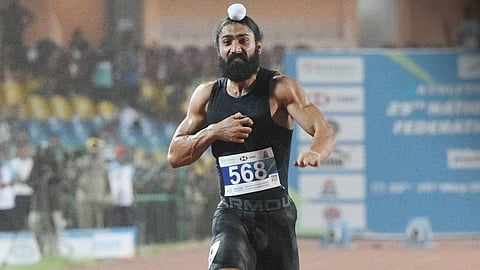 Gurindervir Singh breaks national record