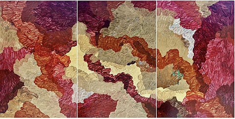 This group art exhibition in Delhi brings together six abstract artists