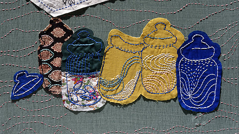 This group show in Delhi highlights the textile as an armour or emotion and memory